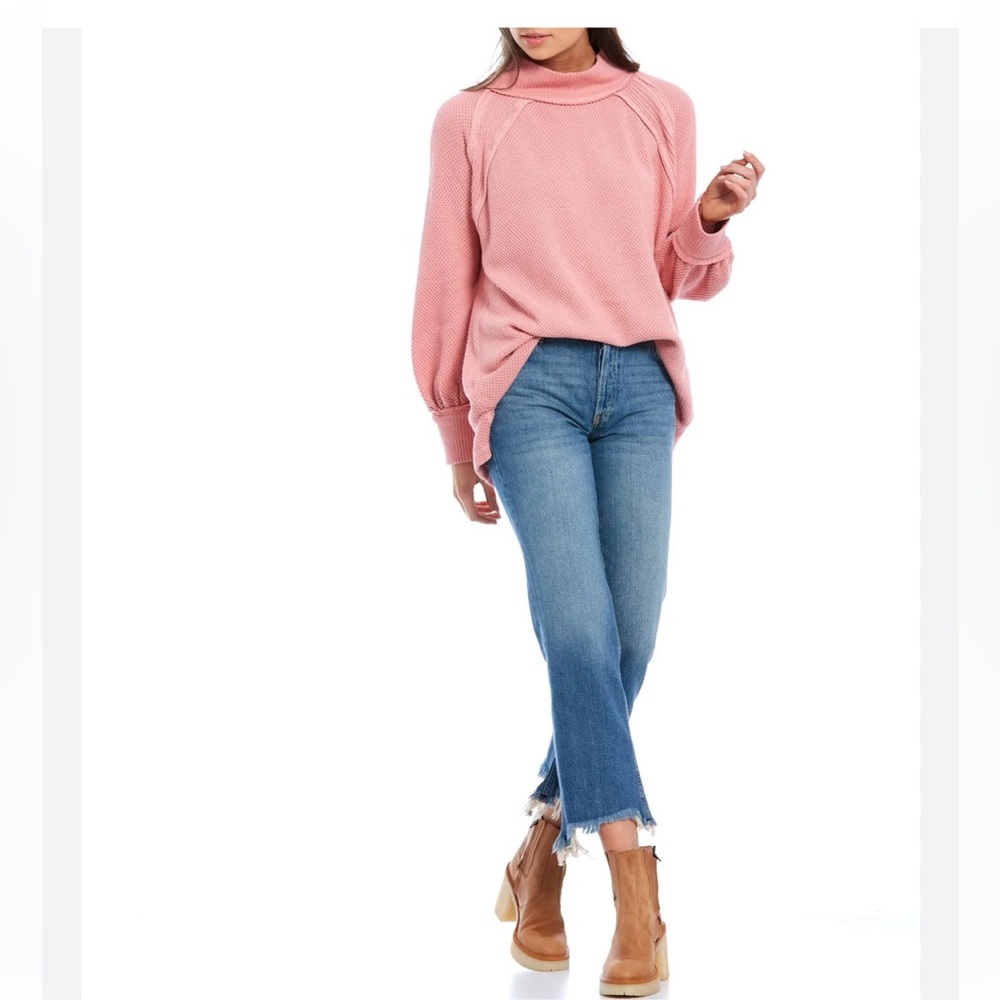 We The Free People Hacci Ribbed Pullover Sweater - NWT,  size M